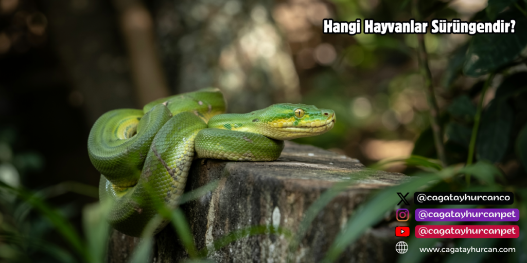 Hangi Hayvanlar Sürüngendir?