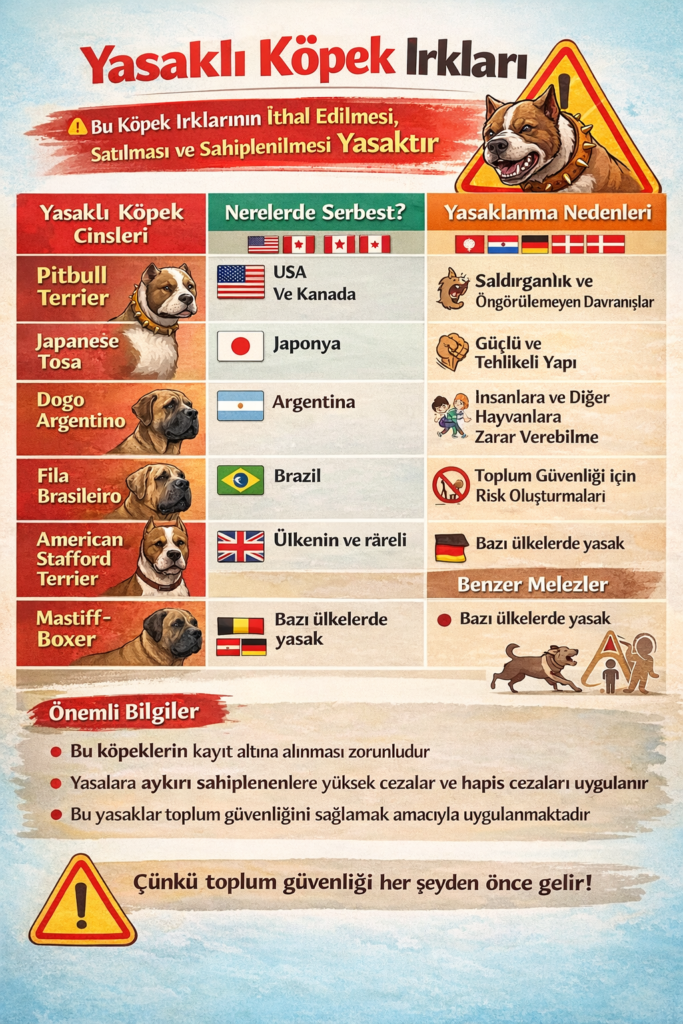 Yasaklı Köpek Irkları
