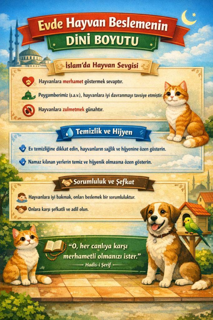 Evde Hayvan Beslemenin Dini Boyutu